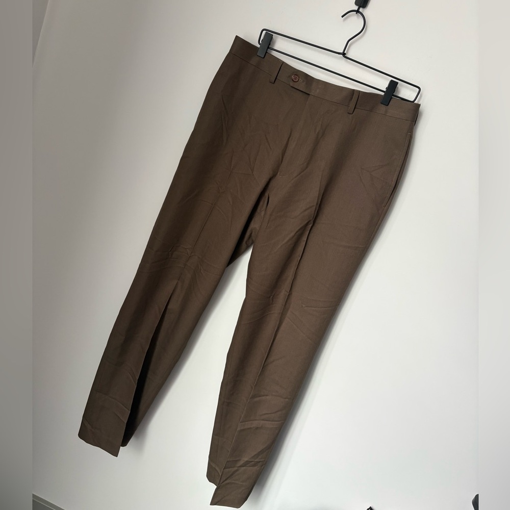 Vintage Brown Ralph Lauren Dress Pants 34x32